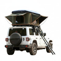 Naturnest Rooftop Tent Hard Shell, Great View and Ventilation Tent for 2 Person Camping, Waterproof Uv-Resistant Blackout Privacy 4 Season Tent for Truck, Jeep, SUV, Van, Trailer - Orion 1