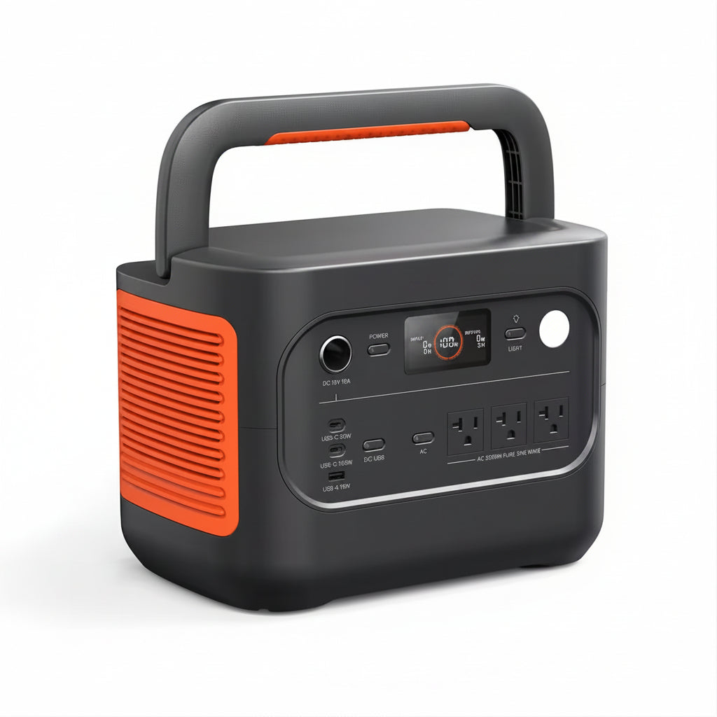 2000W/4000W Peak Output Push Button Start Battery Generator Portable Power Station Explorer 1500 V2, Outdoors and Home