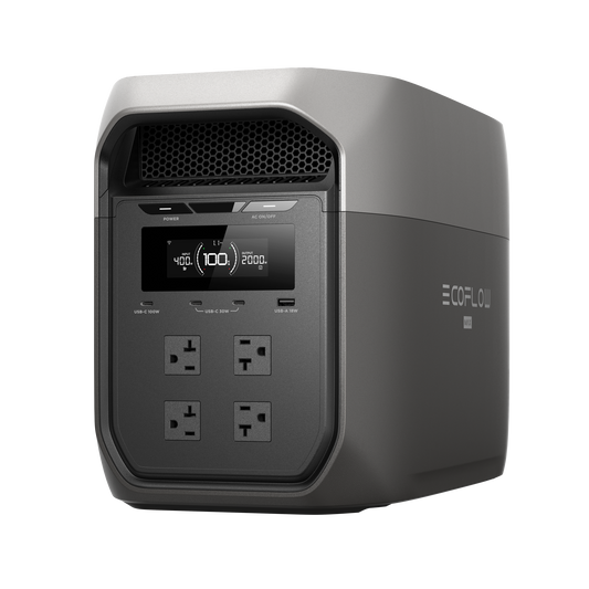 EcoFlow DELTA 3 Max Portable Power Station (2048Wh)