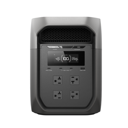 EcoFlow DELTA 3 Max Portable Power Station (2048Wh)