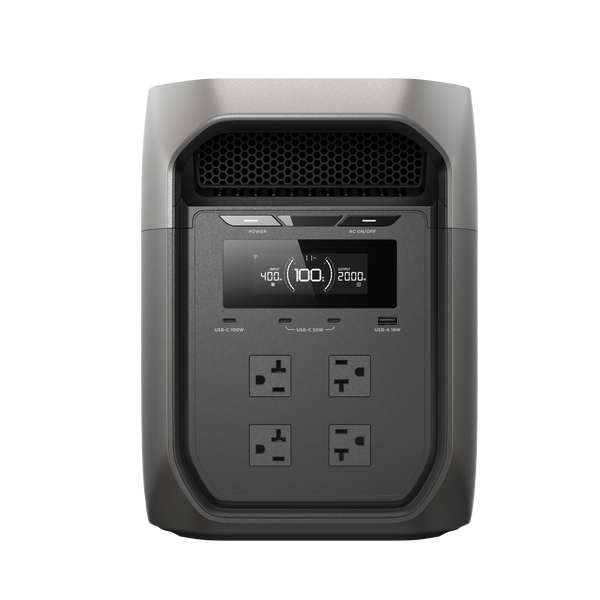 EcoFlow DELTA 3 Max Portable Power Station (2048Wh)