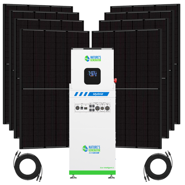 MyGrid 10K Solar Generator for Home