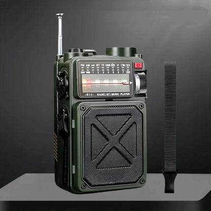 Hand-Crank Generator & Solar Power Bank